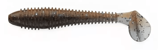 Виброхвост KEITECH Swing Impact FAT 4.8" #405 Smoke Cinnamon 12см 12гр 5шт/уп