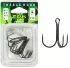 Крючок Тройник ZUB 401 #2/0 (5 шт/уп)
