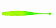 Силикон приманка MILMAX Шарохвост 3.5" 89мм Сыр №031 шартрез грин хв. UV 7шт/уп МЛШС-1931