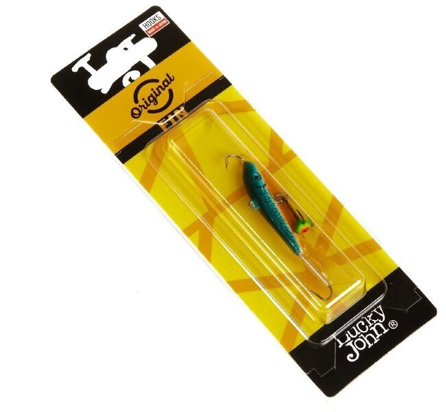 Балансир Lucky John FIN 4 с тр. 60мм/53 блистер Балансир Lucky John FIN 4 с тр. 60мм/53 блистер