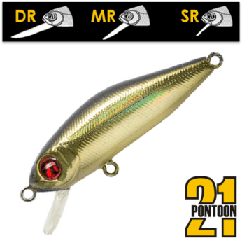 Воблер PONTOON21 CrackJack 38SP-DR 38мм 2.6гр 1.0-1.4м R22 Faked Aurora Black Воблер PONTOON21 CrackJack 38SP-DR 38мм 2.6гр 1.0-1.4м R22 Faked Aurora Black
