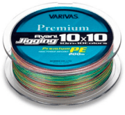 Плетёный шнур Varivas Avani Jigging 10X10 Premium PE #0.8 200м, многоцветный Плетёный шнур Varivas Avani Jigging 10X10 Premium PE #0.8 200м, многоцветный