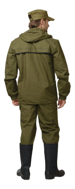 Костюм СИРИУС Гео палатка 100%хб хаки 60-62 рост:182-188