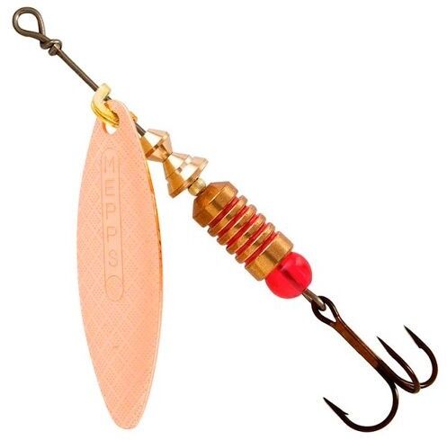 Блесна вращающаяся MEPPS Aglia Long CU (медь) №2 7г