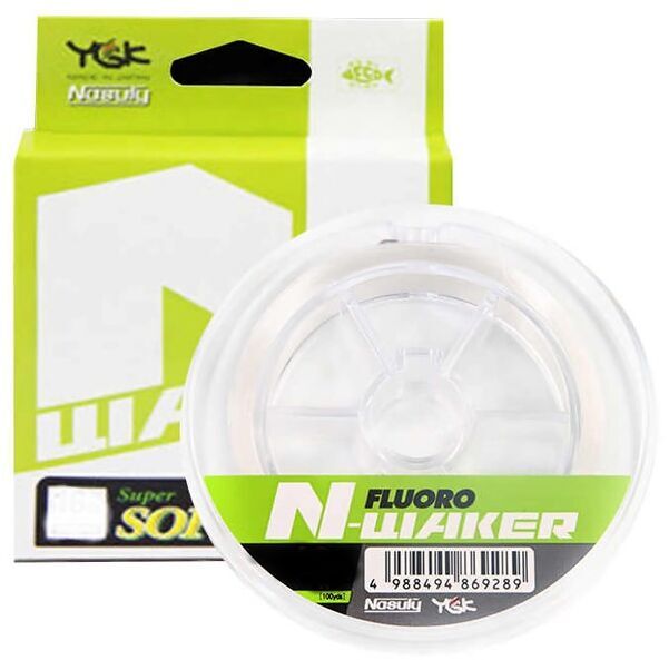 Флюорокарбон YGK Nasuly N-Waker Fluoro 91м #1.0/0.183мм 4lb/1.80кг