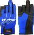 Перчатки WONDER Gloves W-Pro без трёх пальцев, неопрен, цв.:синий #XXL (WG-FGL045)