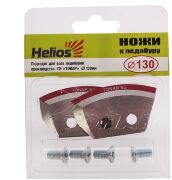Комплект ножей HELIOS к ледобуру Ø130мм полукруглые NLH-130L.SL