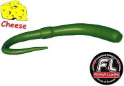 Силиконовая приманка FRESH LURES FlipWorm 3.1”/77мм Сыр #124 10шт/уп