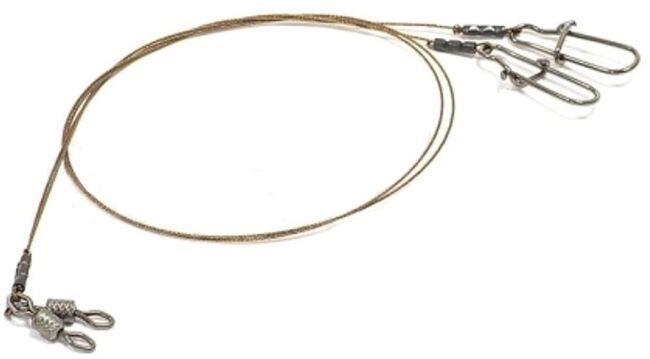 Поводок КОНТАКТ 7х7 9.5кг 15см 2шт/уп