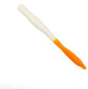 TFT Приманка силиконовая 80 мм. TOY WORMS Цвет: TW-21 Белый-Оранжевый, Аромат: Сыр TFT Приманка силиконовая 80 мм. TOY WORMS Цвет: TW-21 Белый-Оранжевый, Аромат: Сыр