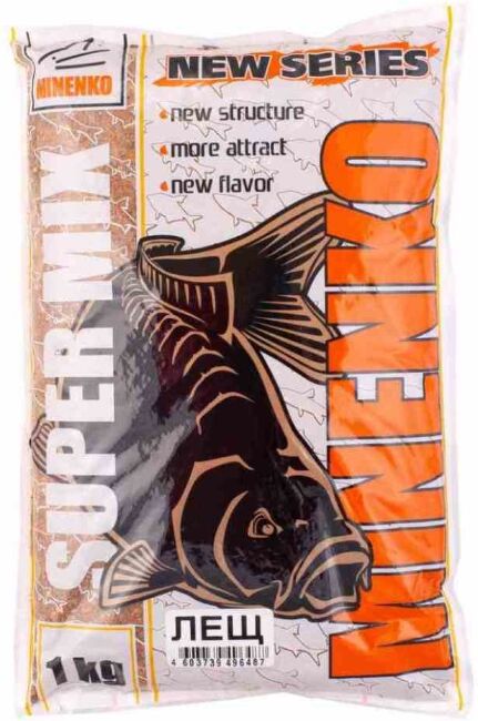 Прикормка MINENKO Super MIX Лещ 1кг Прикормка MINENKO Super MIX Лещ 1кг