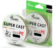 Плетёный шнур ALLVEGA Super Cast X8 150м 0.205мм 13.9кг multicolor Плетёный шнур ALLVEGA Super Cast X8 150м 0.205мм 13.9кг multicolor