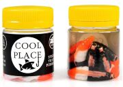 Силиконовая приманка COOL PLACE Maggot 1.6" Сыр #черный/белый/красный 10шт/уп Силиконовая приманка COOL PLACE Maggot 1.6" Сыр #черный/белый/красный 10шт/уп