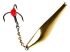 Блесна вертикальная зимняя Lucky John DOUBLE BLADE с цепочкой и тройником 60мм GC блистер Блесна вертикальная зимняя Lucky John DOUBLE BLADE с цепочкой и тройником 60мм GC блистер