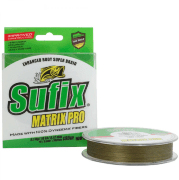 Плетёный шнур SUFIX Matrix Pro зеленый 135м 0.60мм 90кг
