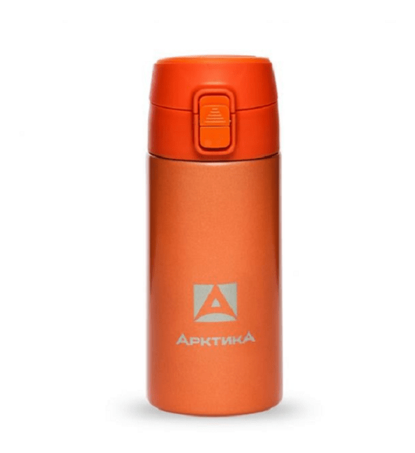 Термос АРКТИКА 705-350 карманный питьевой 0.35л оранжевый