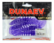 Приманка DS-SHAD 75мм 6шт/уп, цвет (610) фиолетовый, блестки серебрянные