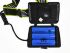 Фонарь налобный YYC-GY-2230-PM10-TG, 3 аккум.,1 шнур USB