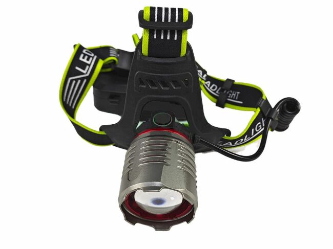 Фонарь налобный YYC-GY-2230-PM10-TG, 3 аккум.,1 шнур USB