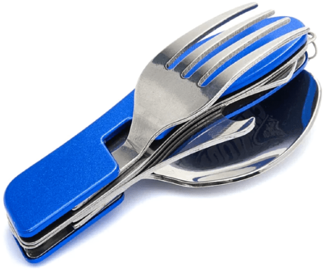 Набор столовых приборов СЛЕДОПЫТ в чехле (ложка. вилка. открывашка) PF-CWS-P53