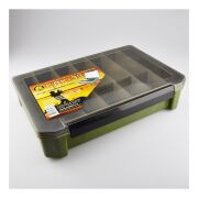 Коробка ТРИ КИТА  для карповых принадлежностей КДК-33 дымка 270*190*60мм хаки Коробка ТРИ КИТА  для карповых принадлежностей КДК-33 дымка 270*190*60мм хаки