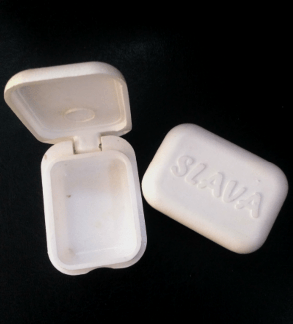 Мотыльница SLAVA пенопласт малая 60*30мм Мотыльница SLAVA пенопласт малая 60*30мм