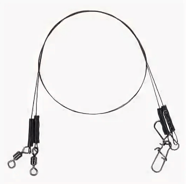 Поводок FISH SEASON AFW 1Х19 тест 5кг 25см 2шт/уп FS20190525 Поводок FISH SEASON AFW 1Х19 тест 5кг 25см 2шт/уп FS20190525