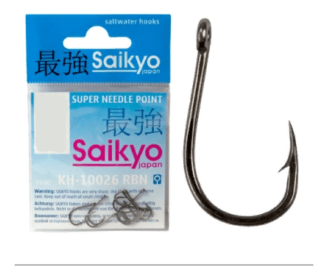 Крючок SAIKYO KH-10026 Chinu Ring BN №3 10шт/уп