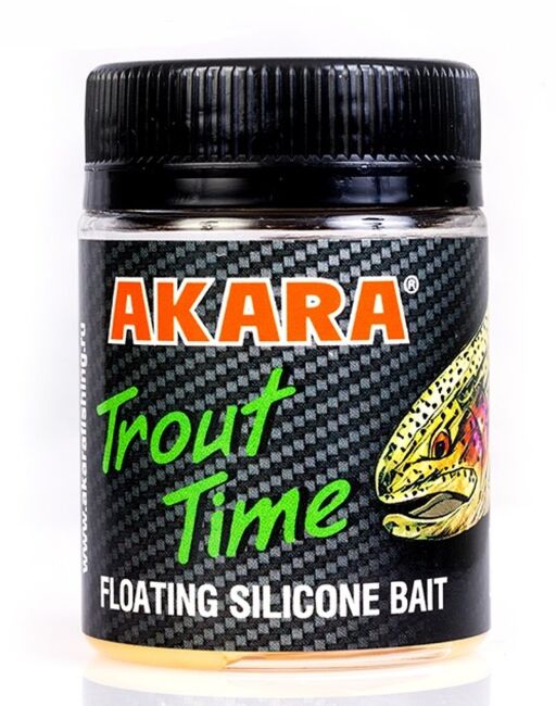 Силиконовая приманка AKARA Trout Time KNOUT2,5"/63мм #100 10 шт/уп Cheese