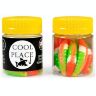 Силиконовая приманка COOL PLACE Maggot 1.6" Сыр #красный/белый/зеленый 10шт/уп