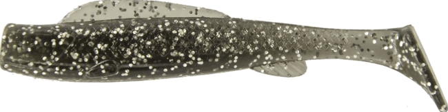 Виброхвост ALLVEGA Bite Fighter Float 8см 4.9гр 4шт/уп #004 salt and pepper