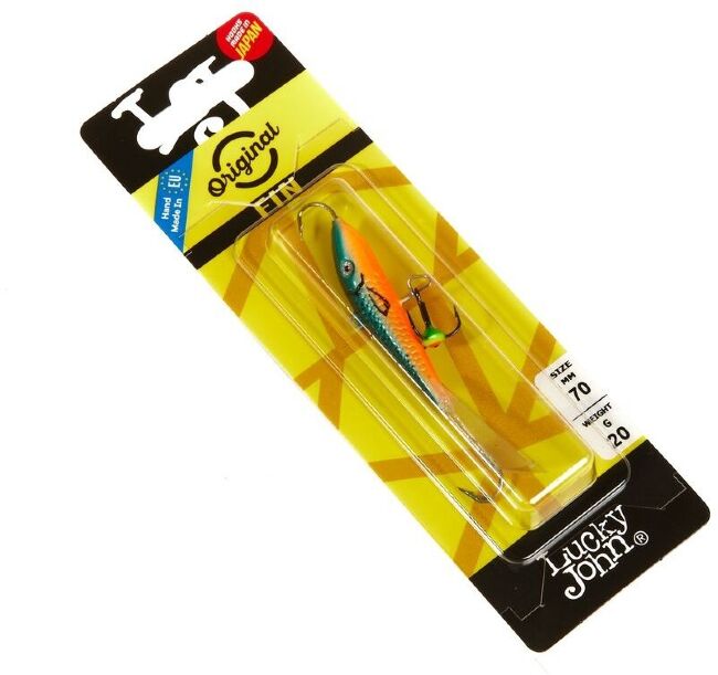 Балансир Lucky John FIN 5 с тр. 70мм/53 блистер