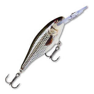 Воблер RAPALA Shad Rap плавающий 5см 6гр 1.2-2.7м SR05-ROL
