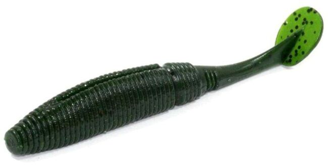 Виброхвост ALLVEGA Power Swim 10см 9гр 4шт/уп #022 watermelon seed