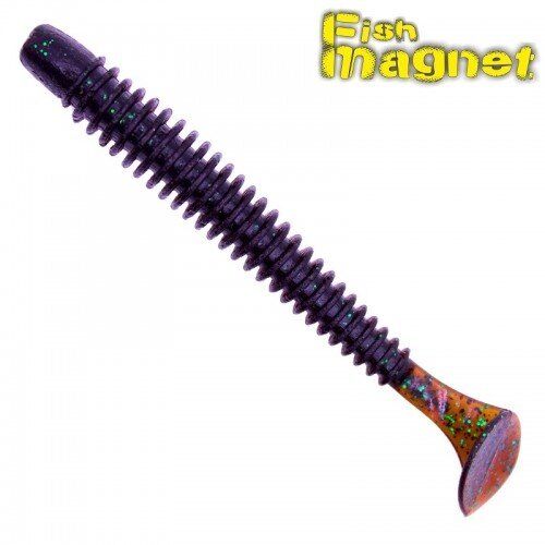 Силиконовая приманка Fish magnet Choppy 2" цв.101 Силиконовая приманка Fish magnet Choppy 2" цв.101