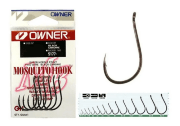 Одинарный крючок OWNER 5177-053(RED)#06, 10шт
