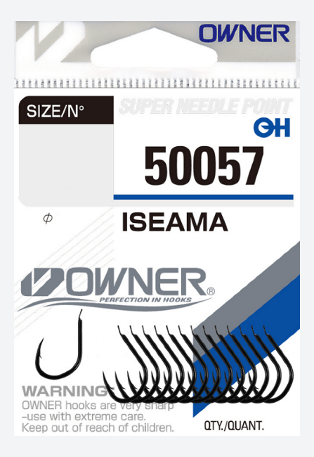 Крючок OWNER 50057-14 Iseama лопатка черный кован 18шт/уп
