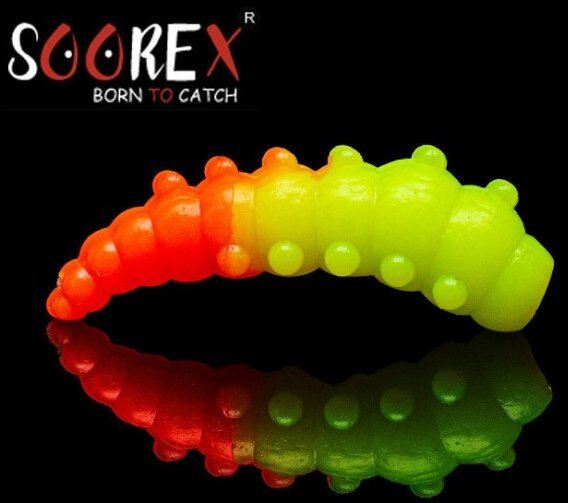 Силиконовая приманка SOOREX PRO Major 36мм 1.1гр Сыр #312 Лимон-Оранжевый/ Lemon-Orange 6шт/уп Силиконовая приманка SOOREX PRO Major 36мм 1.1гр Сыр #312 Лимон-Оранжевый/ Lemon-Orange 6шт/уп