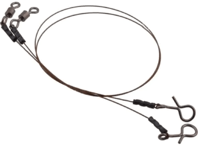 Поводок КОНТАКТ 7х7 Лайт 3кг 15см нахлыстовая застежка 2шт/уп