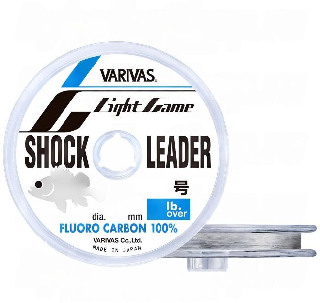 Флюорокарбон VARIVAS Light Game Shock Leader 30м #2.0/0.235мм 8LB/4.25кг Флюорокарбон VARIVAS Light Game Shock Leader 30м #2.0/0.235мм 8LB/4.25кг