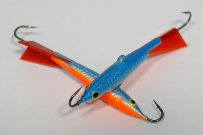 Балансир KRAPAL New 3см 6гр хвост:красный #014