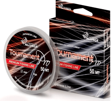 Леска монофил ALLVEGA Tournament Pro 50м 0,09мм 1,07кг прозрачная Леска монофил ALLVEGA Tournament Pro 50м 0,09мм 1,07кг прозрачная