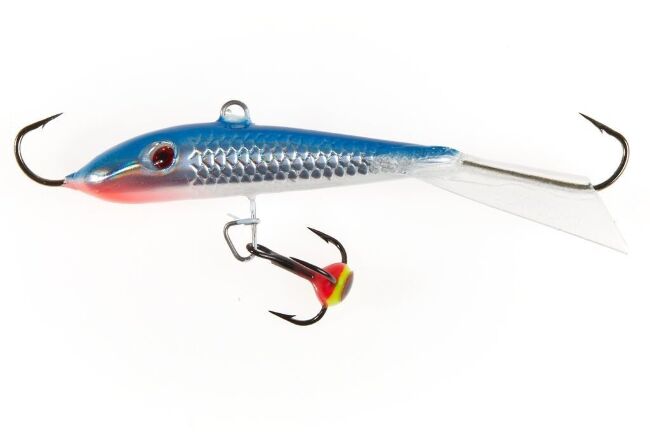 Балансир Lucky John FIN 5 с тройником 70мм 20гр/15H блистер 71513-15H