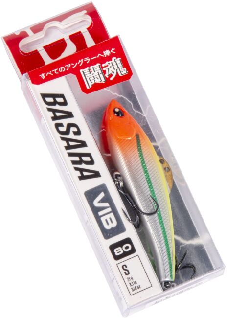 Воблер тонущий вертикальный LJ Pro Series BASARA VIB S 80.00/336 Воблер тонущий вертикальный LJ Pro Series BASARA VIB S 80.00/336