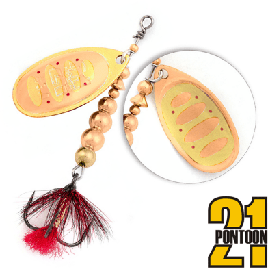 Блесена вращающаяся PONTOON21 Ball Concept #2.5 6.5гр B01-003