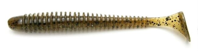 Виброхвост KEITECH Swing Impact 3" #101 Green Pumpkin PP 7.5см 2.2гр 10шт/уп