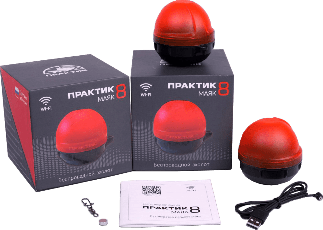 Беспроводной эхолот ПРАКТИК 8 Маяк