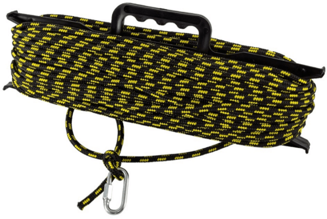 Якорная намотка на мотовиле Ø10мм 30м разрывная нагрузка 900кг с карабином Якорная намотка на мотовиле Ø10мм 30м разрывная нагрузка 900кг с карабином