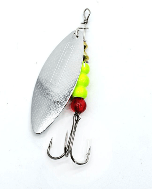 Блесна вращающаяся KUMIYANG реплика MEPPS Aglia Long AG (серебро) №3