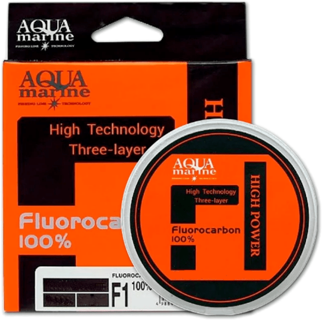 Флюорокарбон AquaMarine "Fluorocarbon 100%" 15м #6.0/0.415мм 13.59кг